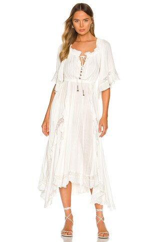 Free People Beach Bliss Maxi Dress in Ivory from Revolve.com | Revolve Clothing (Global)