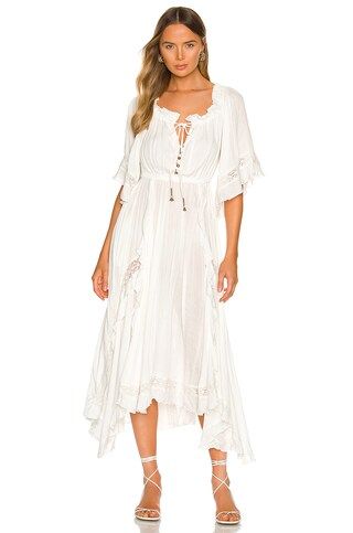Free People Beach Bliss Maxi Dress in Ivory from Revolve.com | Revolve Clothing (Global)