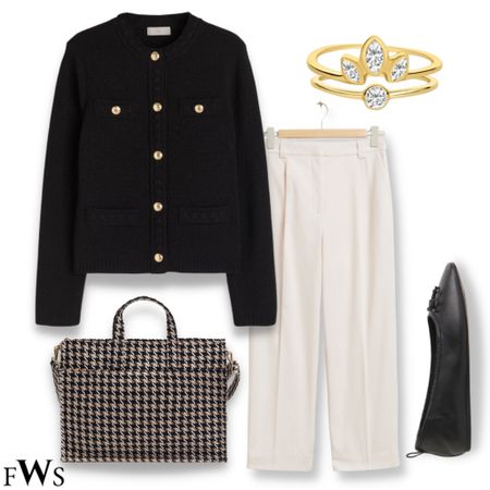 Workwear outfit inspo 🖤 

Black & white monochromatic effortless chic office outfit business casual chic outfit Parisian style french girl style European fashion fall / winter 2023 autumn outfit transitional workwear outfit h&m & Other stories budget outfit affordable fashion elegant outfit work outfit meeting outfit coffee date 

#LTKFind #LTKstyletip #LTKunder100