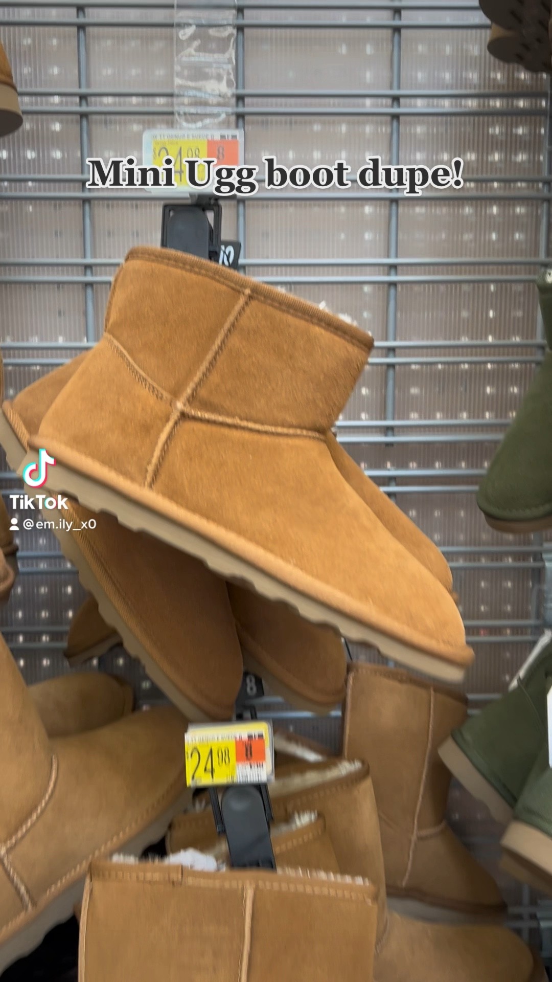 Check out these Ugg mini boots dupe at Walmart! 

#LTKunder50 #LTKshoecrush #LTKSeasonal