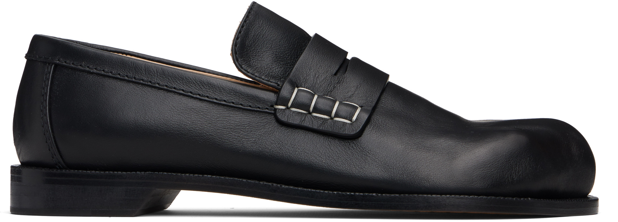 JW Anderson Black Paw Loafers | SSENSE