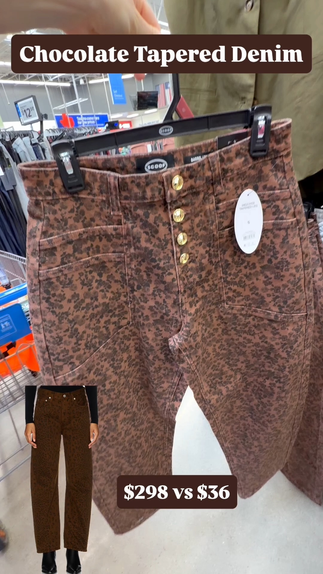 These tapered jeans at Walmart looks just like a pair at revolve for almost $300! I love the button fly on the walmart jeans, and they're also available in a dark wash jean and a lavender pant.
.................
brown jeans brown pants workwear work jeans work pants floral pants floral jeans dark jeans dark wash jeans purple jeans barrel jeans wide leg jeans high waist jeans button fly jeans plus size jeans fall trends fall style casual outfit date night outfit trendy jeans animal print jeans high rise jeans revolve dupe walmart fashion walmart dupe walmart jeans walmart new arrivals free people jeans free people barrel jeans free people dupe

#LTKootd #LTKOver40 #LTKWorkwear