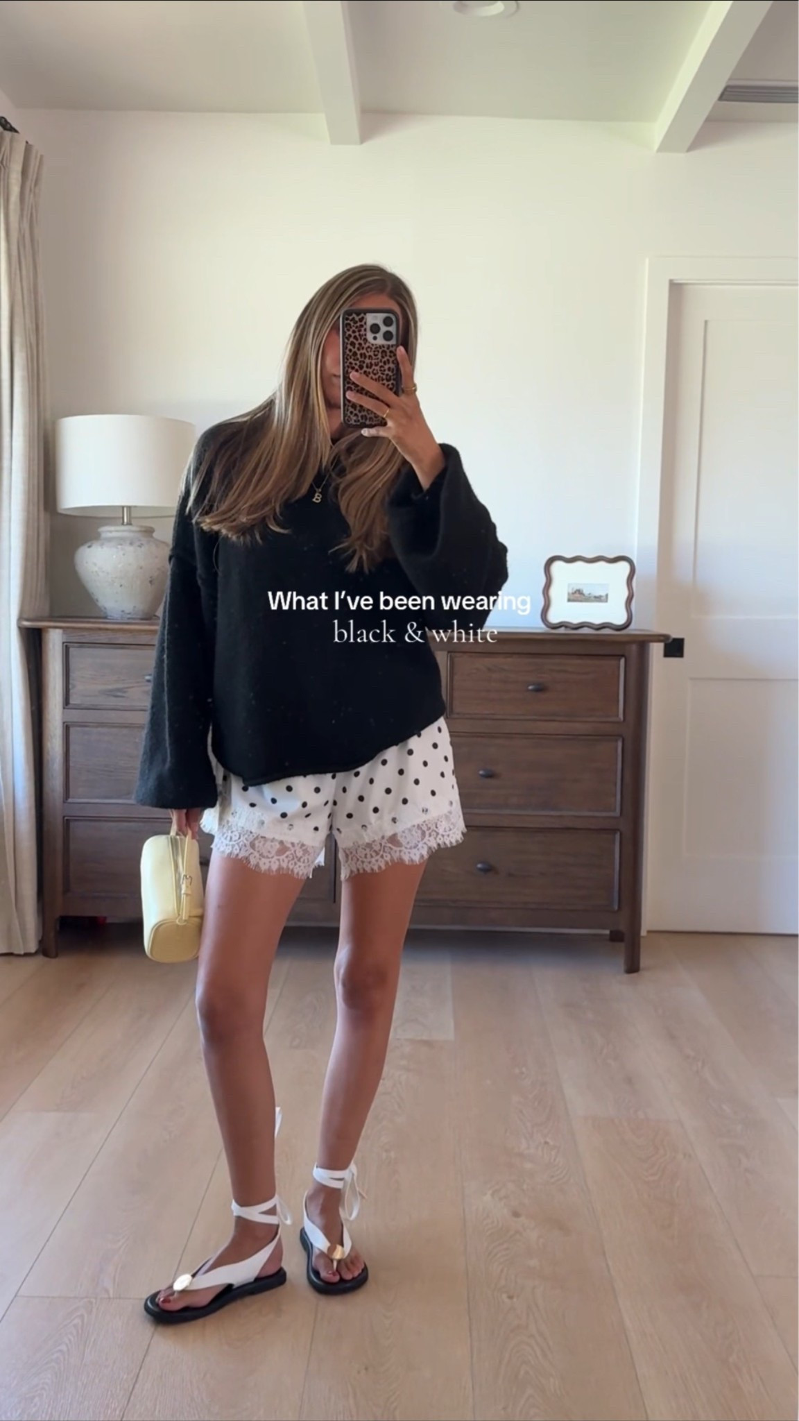 File under: black & white outfits