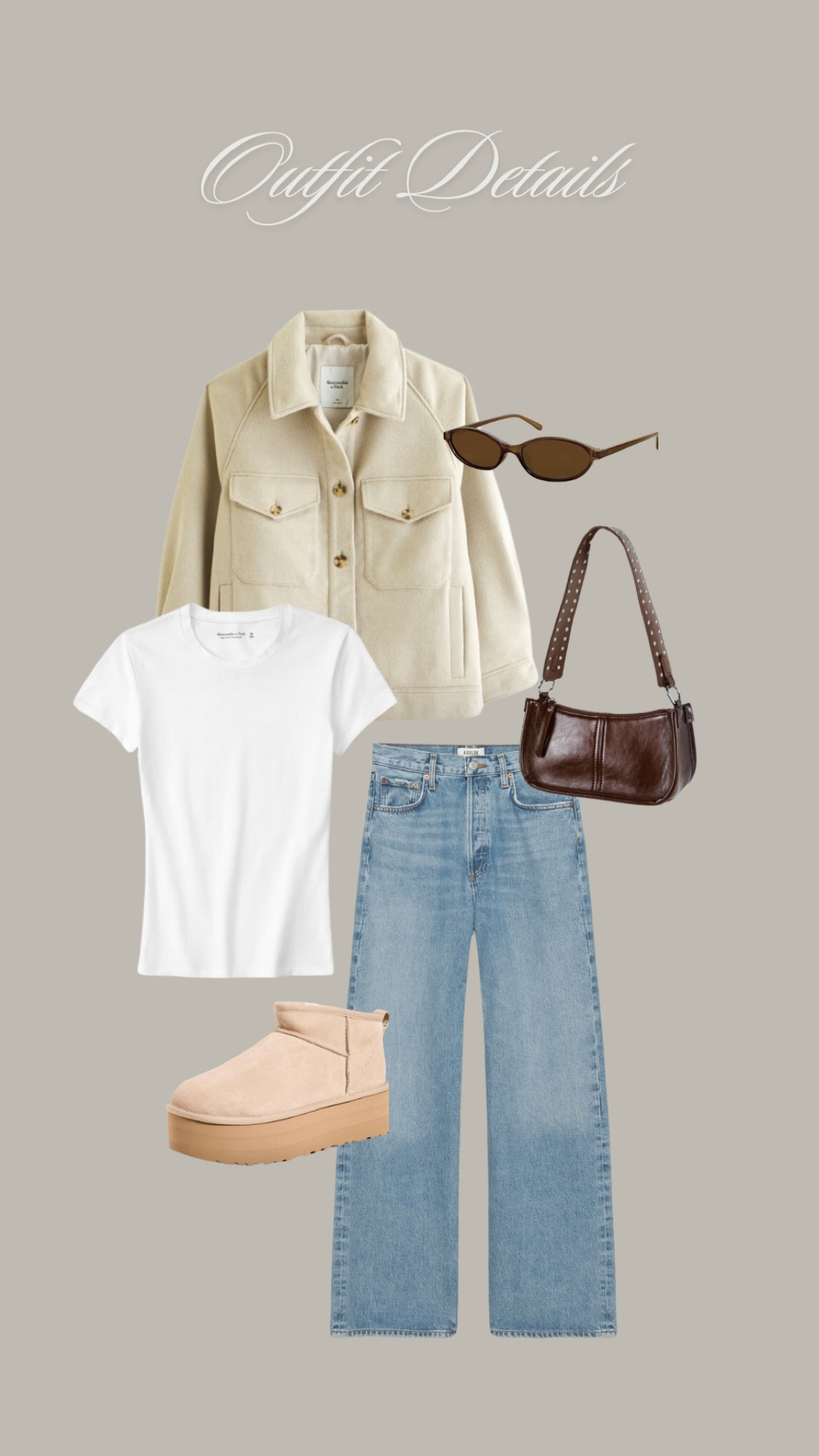 the jacket is sold out sadly but it’s NA-KD called the “big sleeve chest pocket jacket” 
Jeans run big, I got at 27 though to keep them super baggy! 

#LTKShoeCrush #LTKSaleAlert #LTKStyleTip