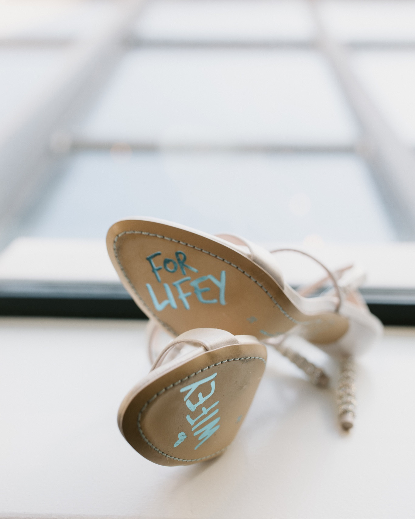 my wedding shoes and they were SO comfortable!! I kept them on all night, even after my dress change! 🤍

wedding | bride | something blue | Sophia Webster | wifey for lifey | ivory | satin | rhinestones | sparkles | glam | rehearsal dinner | bridal shower | bachelorette 

#LTKwedding #LTKshoecrush #LTKstyletip