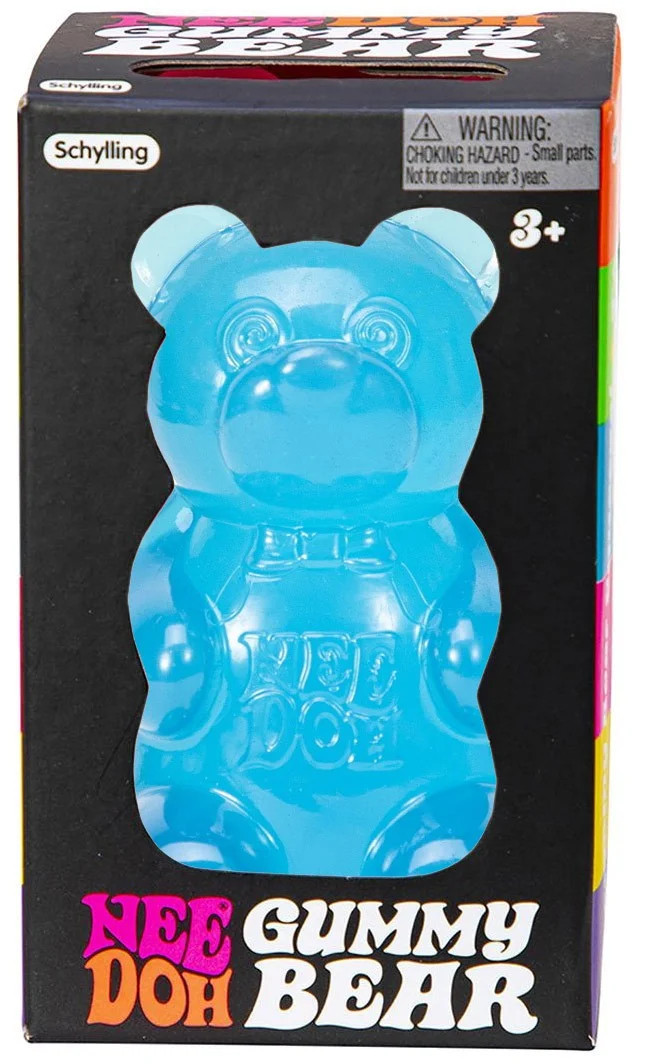 NeeDoh Gummy Bear Stress Ball (Blue) - Walmart.com | Walmart (US)