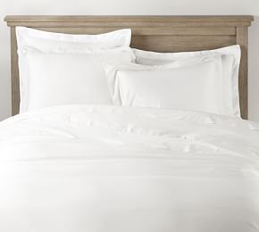 TENCEL™ Duvet Cover & Shams - White | Pottery Barn (US)