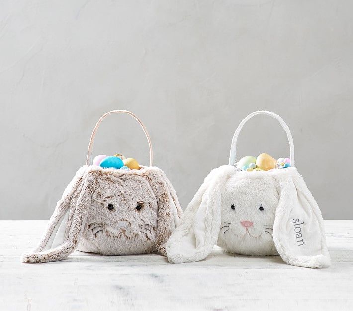 Long-Eared Bunny Easter Bucket | Pottery Barn Kids