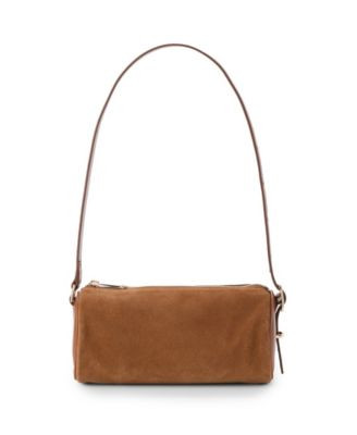 Brahmin Billie Grassland Small Shoulder Handbag - Chocolate | Macy's