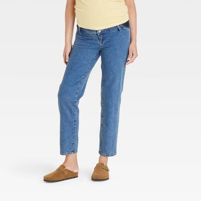 Under Belly 90's Straight Maternity Pants - Isabel Maternity by Ingrid & Isabel™ | Target