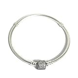 Pandora bracelet 590723CZ-17 Women's Silver Signature Moments Closing zircons | Amazon (US)