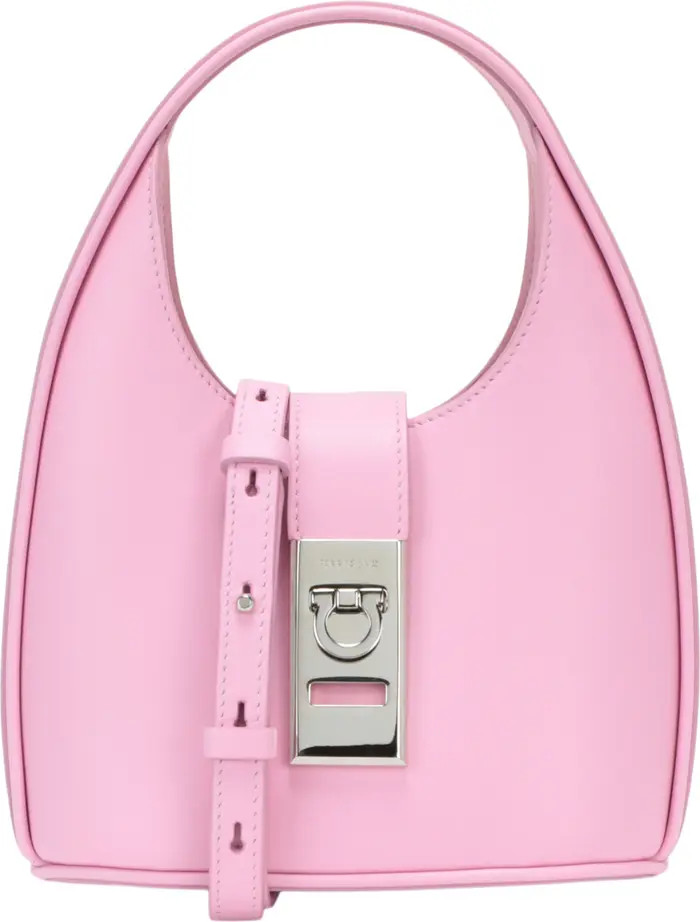 FERRAGAMO Gancio Leather Shoulder Bag | Nordstromrack | Nordstrom Rack