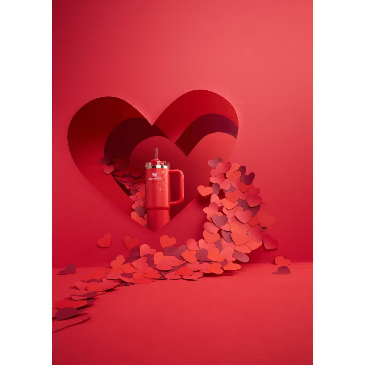 Stanley 30 oz Stainless Steel H2.0 Flowstate Quencher Tumbler - Valentine's Day | Target