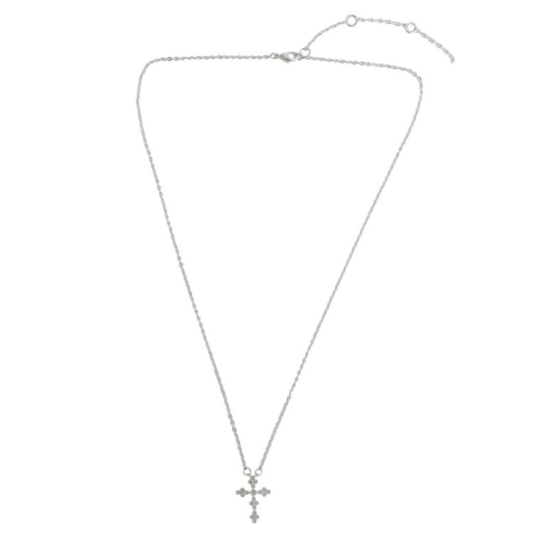 Time And Tru Delicate Cross Necklace | Walmart (US)