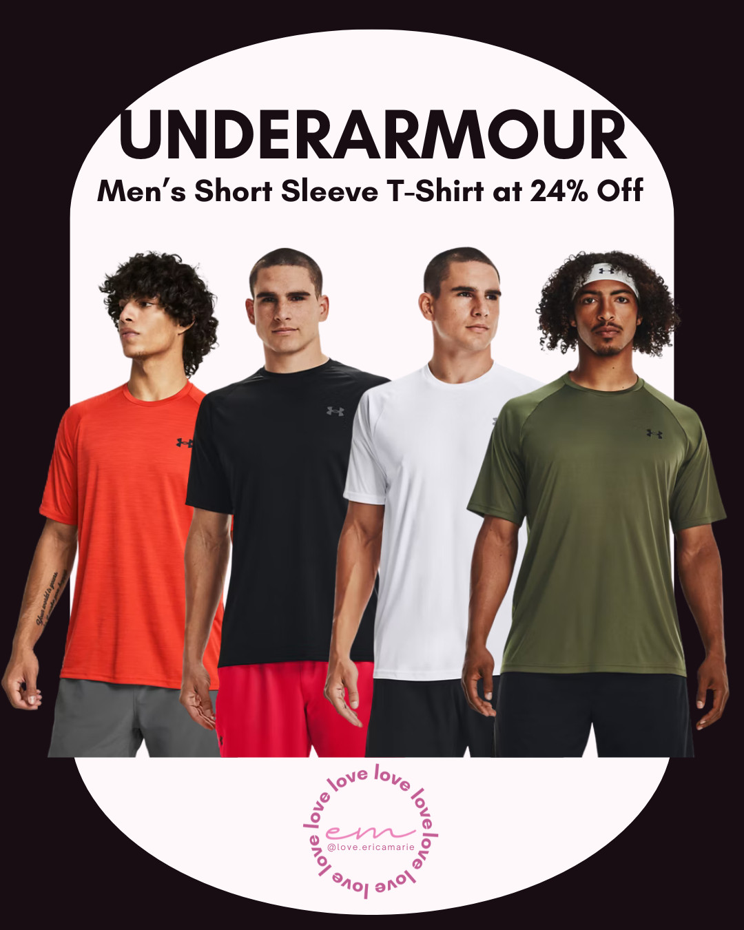 Men’s Short Sleeve T-Shirt at 24% Off 

 #LTKActive #LTKSaleAlert #LTKMens