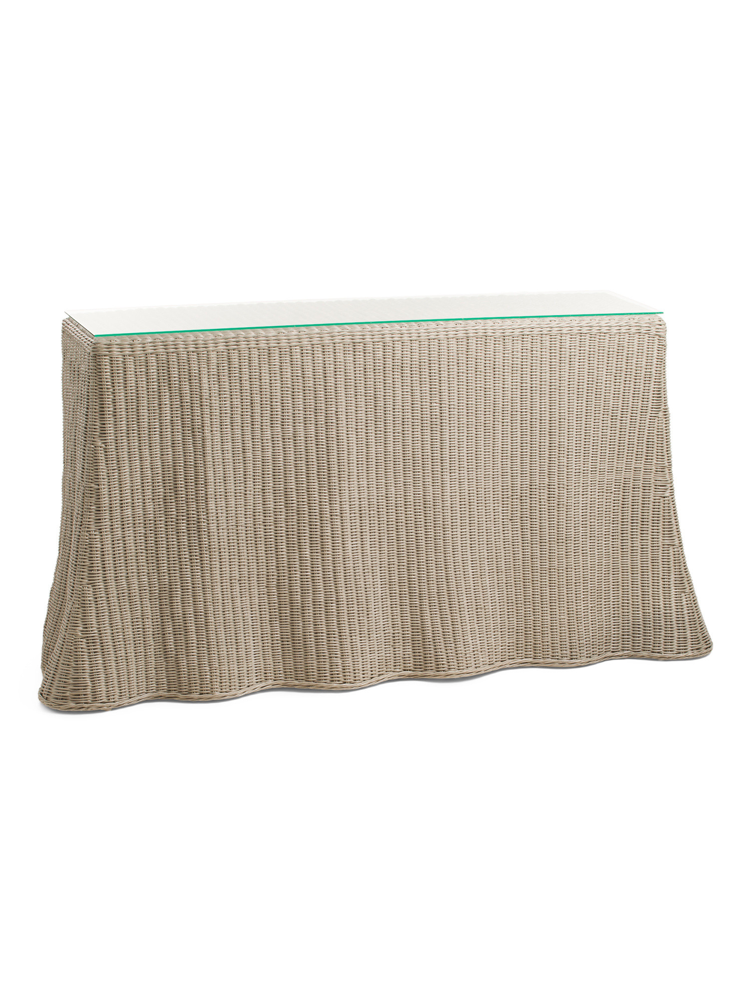 74in Savannah Hand Woven Console | Furniture & Lighting | Marshalls | Marshalls