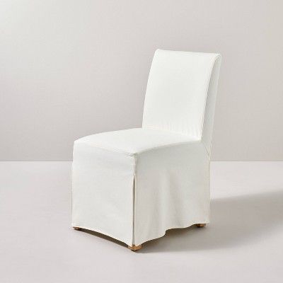 Canvas Slipcover Armless Dining Chair - Hearth & Hand™ with Magnolia | Target