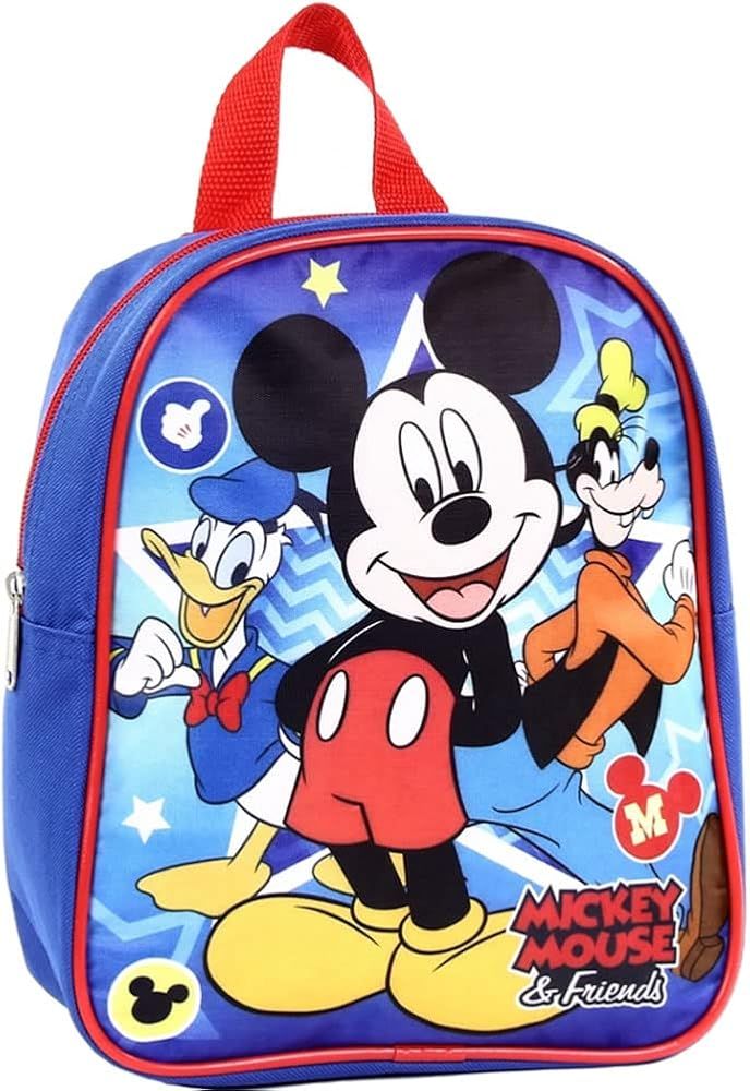 Mickey Mouse 10" Backpack Blue-red | Amazon (US)