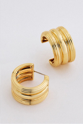Canyon Hoop Earrings | Anthropologie (US)