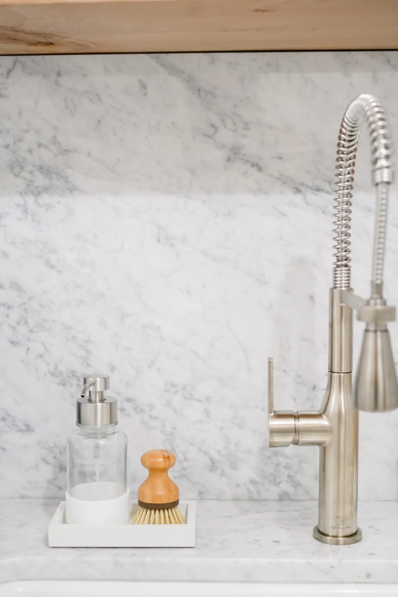 Refillable Hand Soap Foaming + Laundry Stain Brush 