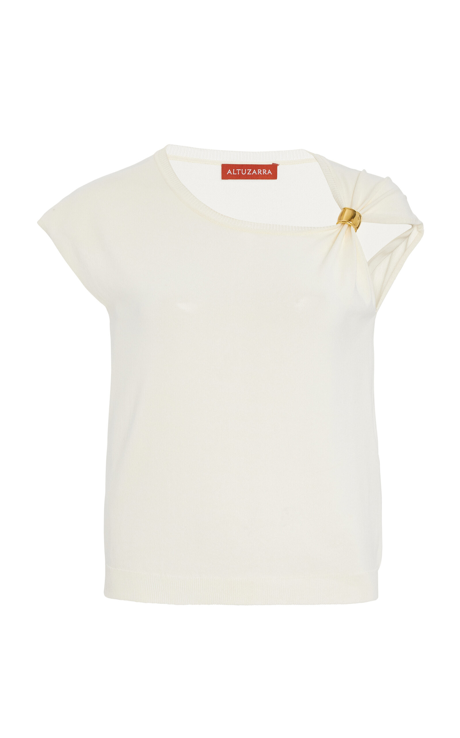 Rinaldi Gathered Jersey Top | Moda Operandi (Global)