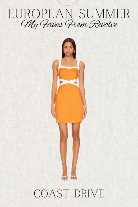European summer outfit idea - coast drive. Love this orange dress with the white details. 



#LTKStyleTip #LTKU #LTKSeasonal