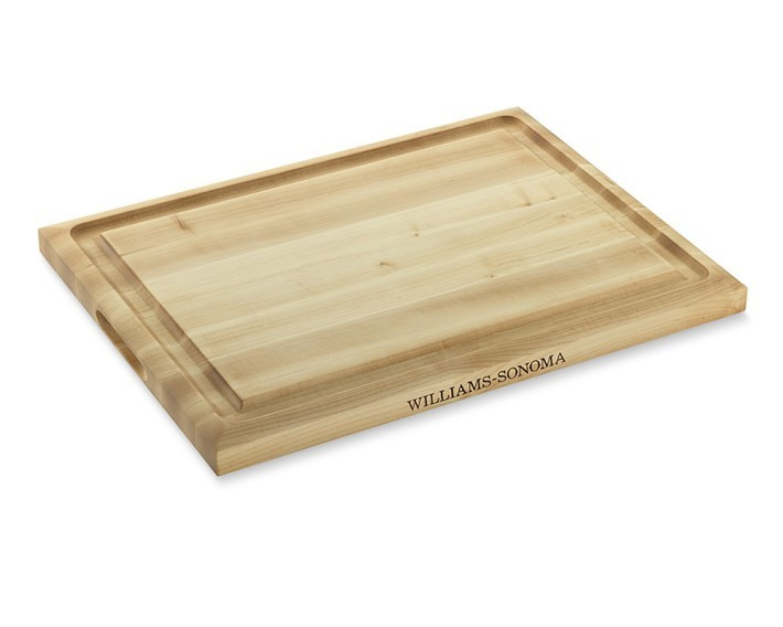 Williams Sonoma Edge-Grain Carving Board, Maple | Williams-Sonoma