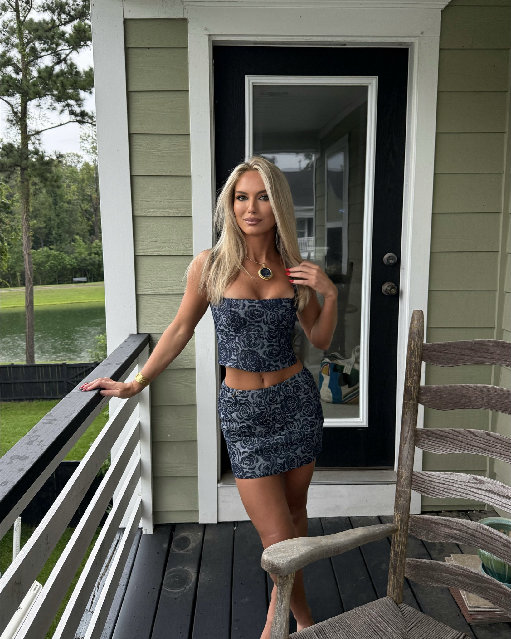 Love this denim set 💙

#LTKBeauty #LTKSaleAlert #LTKPetite