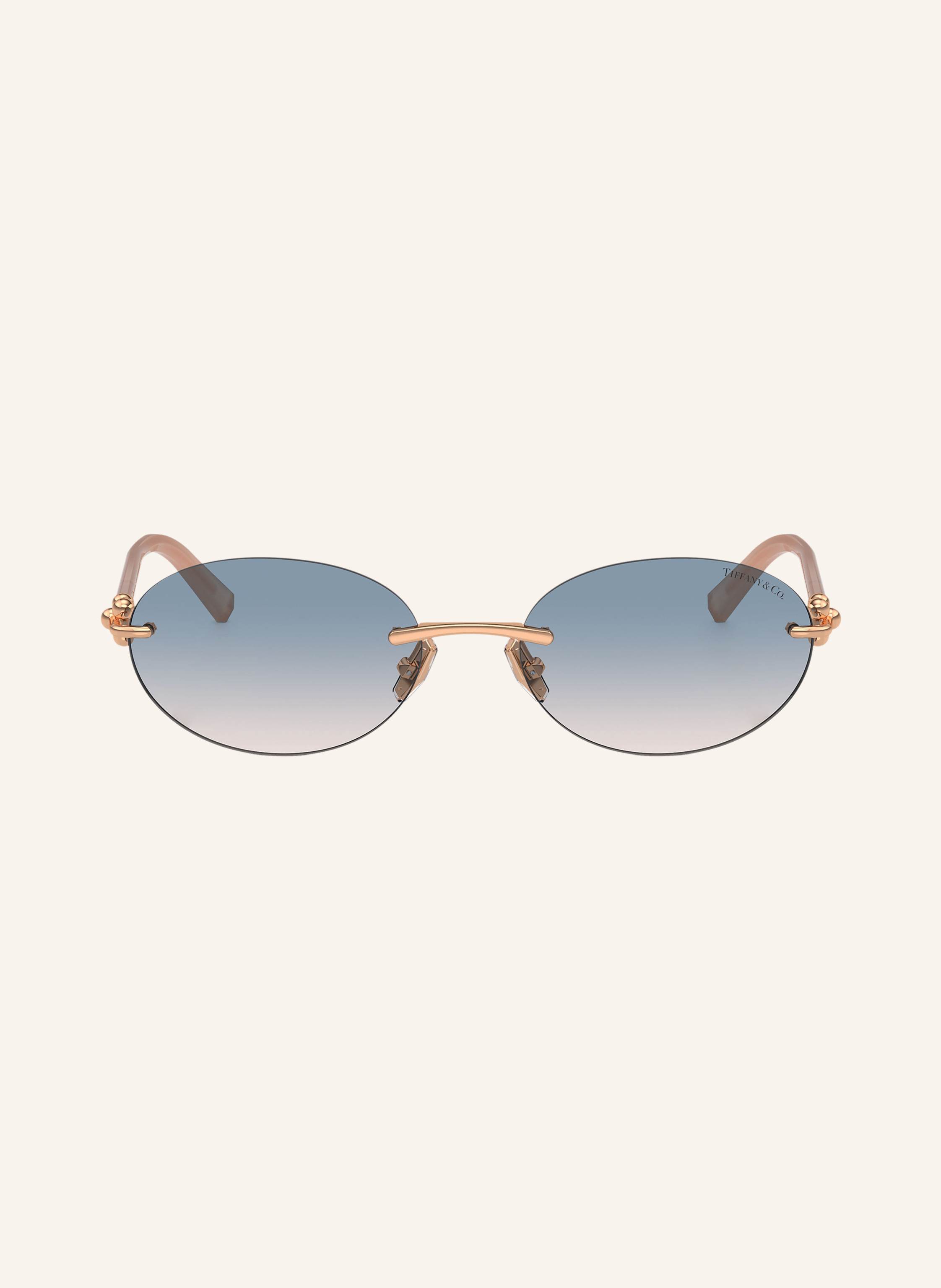 TIFFANY & Co. Sonnenbrille TF3104D in rosegold/ blau | Breuninger (DACH)