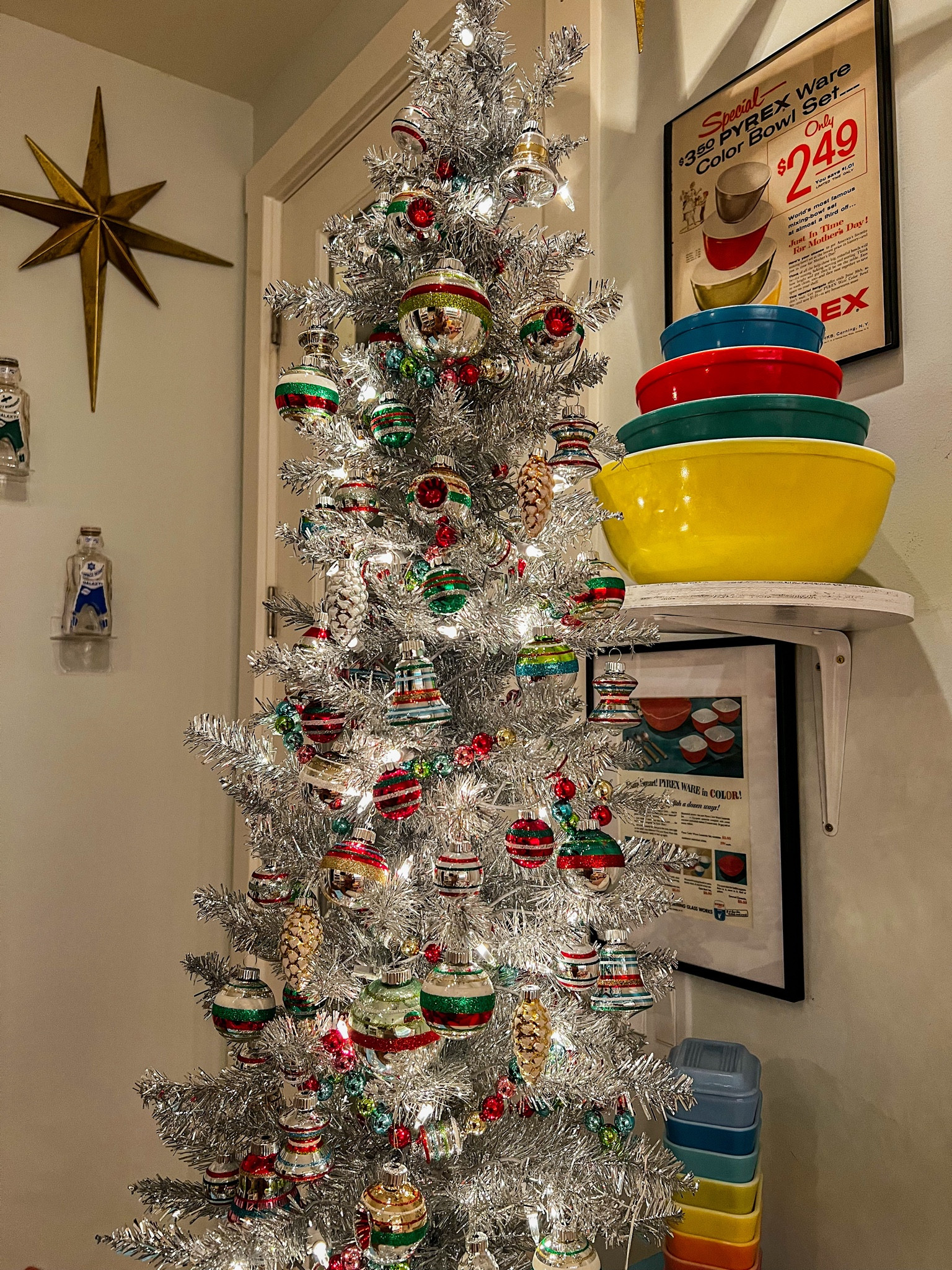 This is the link for the beautiful champagne color tinsel  tree I just unboxed with you! 

#LTKSeasonal #LTKHoliday