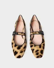 Ginger Leopard Velvet Mary Jane | Loeffler Randall