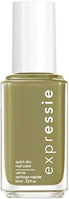 essie expressie Quick-Dry Nail Polish, Olive Green 320 Precious Cargo-Go!, 0.33 Ounces | Amazon (US)