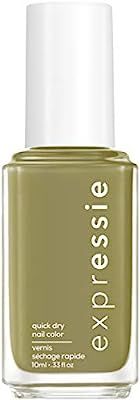 essie expressie Quick-Dry Nail Polish, Olive Green 320 Precious Cargo-Go!, 0.33 Ounces | Amazon (US)