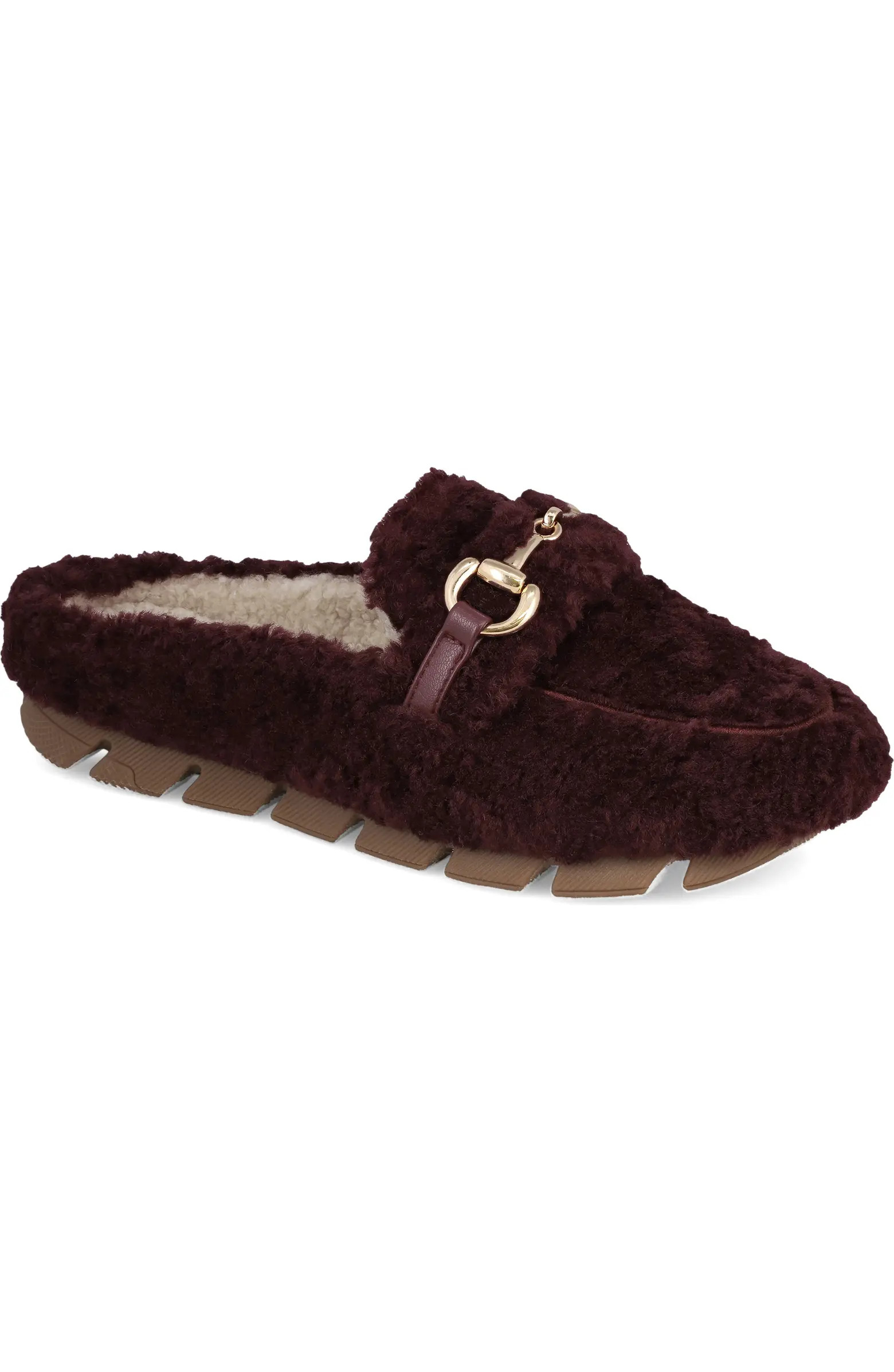 MIA Cocoa Faux Shearling Slipper (Women) | Nordstrom | Nordstrom