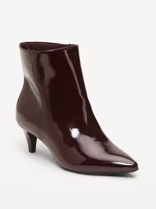Kitten Heel Booties for Women | Old Navy (US)