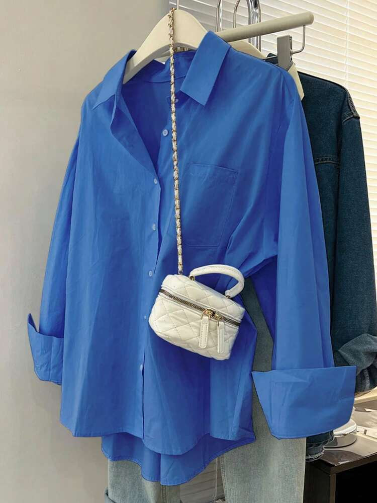 Airaco Women's Simple Casual Everyday Blouse Fall Cloth For Women | SHEIN