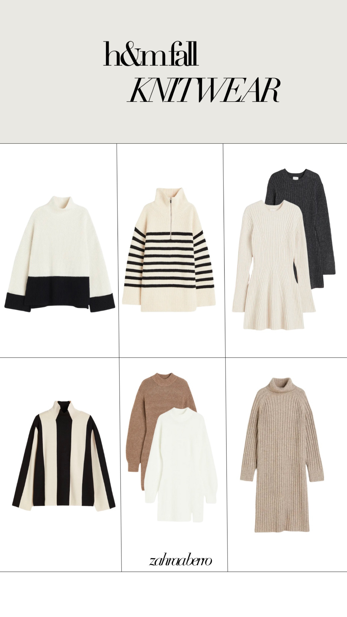 H&M fall pieces I own 😍