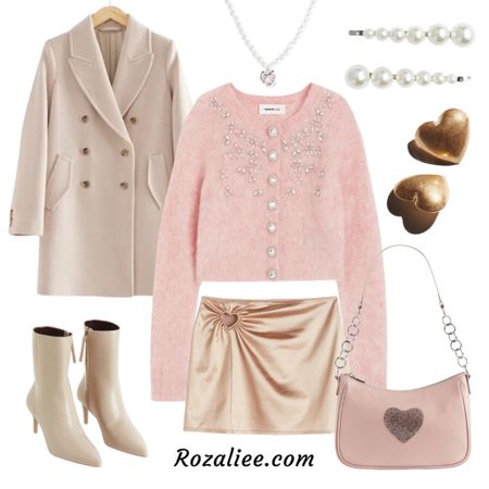 Coquette Outfit #2

Coquette Outfit with mini skirt
Pink coquette outfit
Pink cardigan
Heart earrings
Pearl necklace
Pearl hairpins

#LTKSeasonal #LTKshoecrush #LTKstyletip