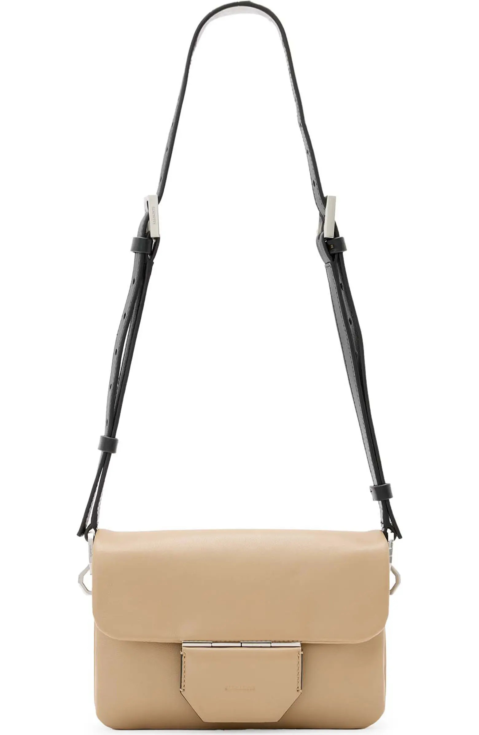 AllSaints Jupiter Leather Crossbody Bag | Nordstrom | Nordstrom