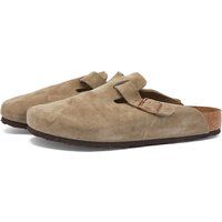 Birkenstock Boston SFB in Taupe Suede, Size UK 5.5 | END. Clothing | End Clothing (US & RoW)