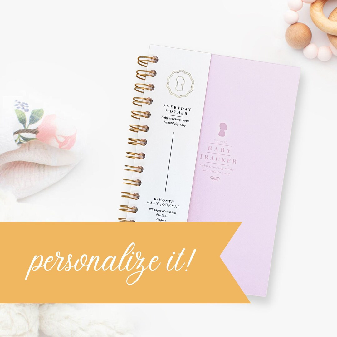 Custom Baby Log Book Purple Baby Tracker Journal Infant Feeding Diary Pumping Tracker Newborn Jou... | Etsy (US)