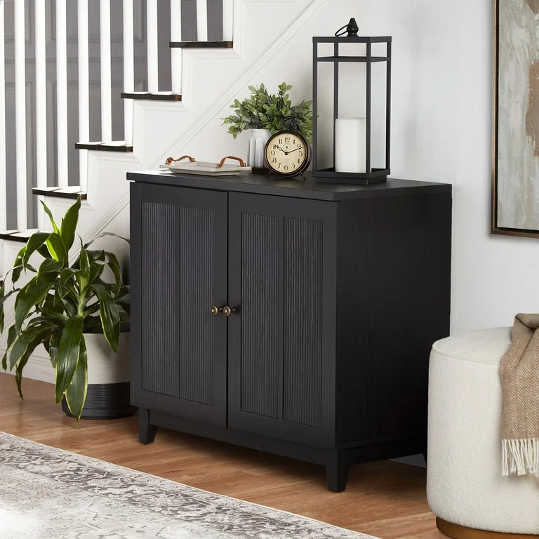 My Texas House Ellison Modular TV Console, Rich Black Finish - Walmart.com | Walmart (US)