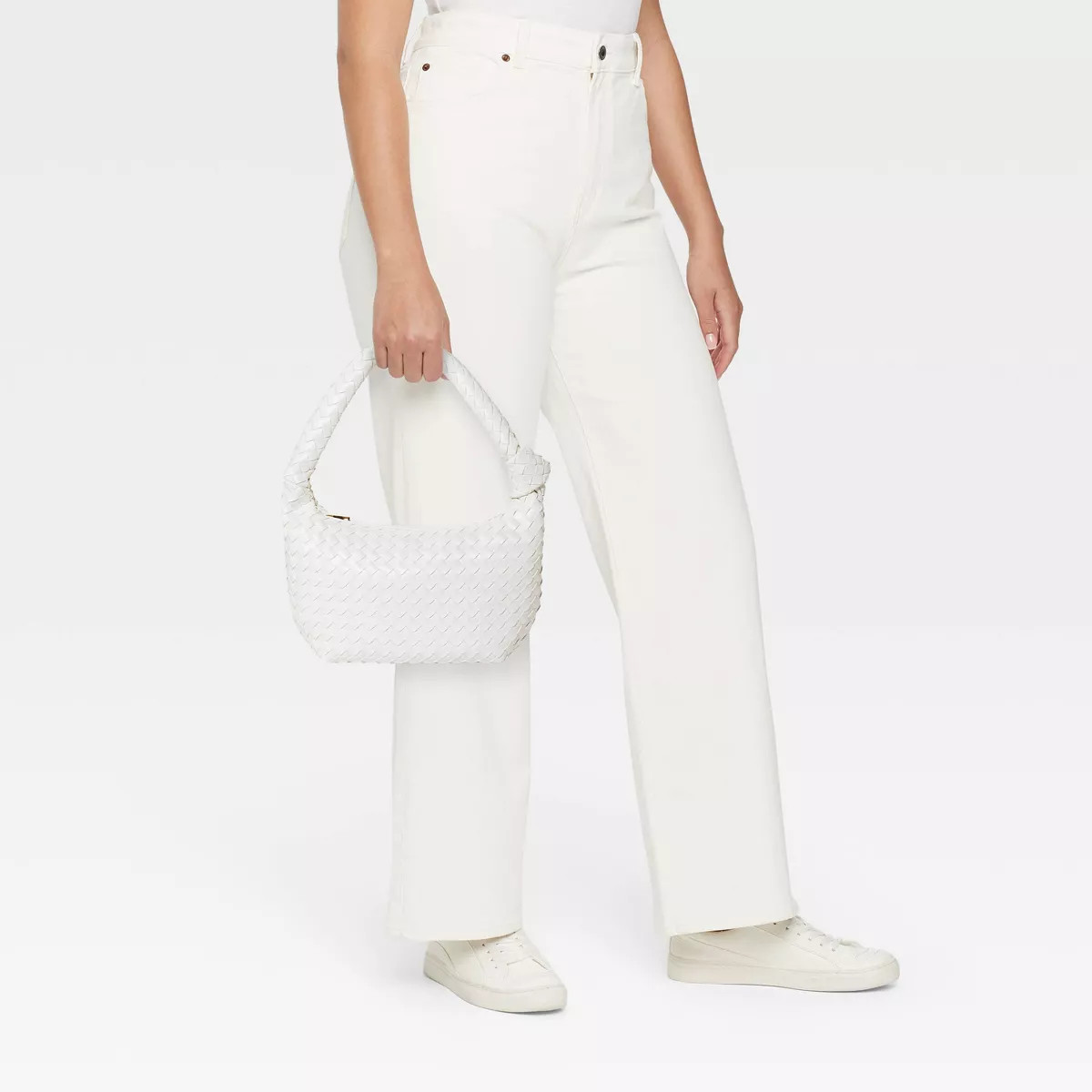 Woven Slouchy Shoulder Handbag - A New Day™ | Target