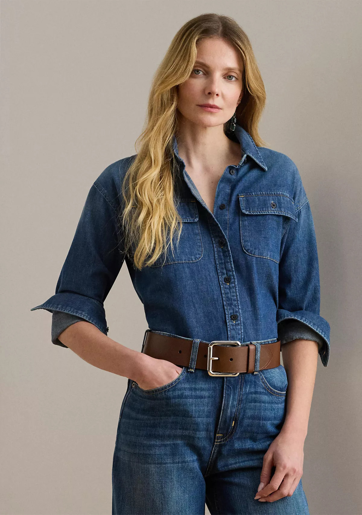 Lauren Ralph LaurenWomen's Denim Shirt | Belk