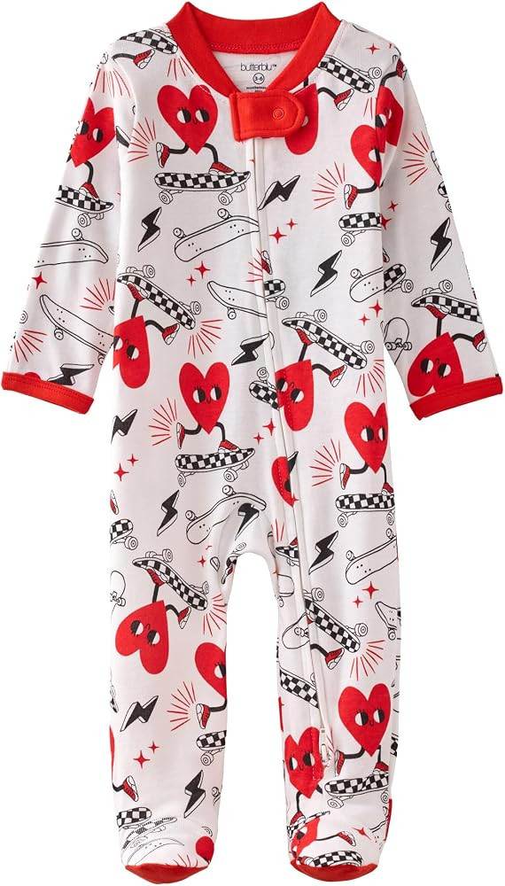 baby-boys Scout Sleep & Play 100% Organic Cotton Footed Zip Front Sleeper Pajamas for Baby Boys | Amazon (US)
