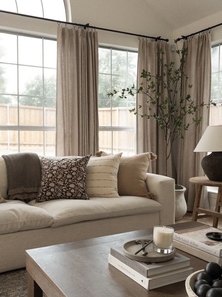 A moment for the throw pillows in the ATM living room! 

throw pillows, living room design, living room inspo, living room decor, couch styling, couch layering, floral throw pillow, brown throw pillow, striped throw pillow, throw blanket, faux tree, side table, coffee table styling, curtains, pinch pleat curtains

#LTKstyletip #LTKhome