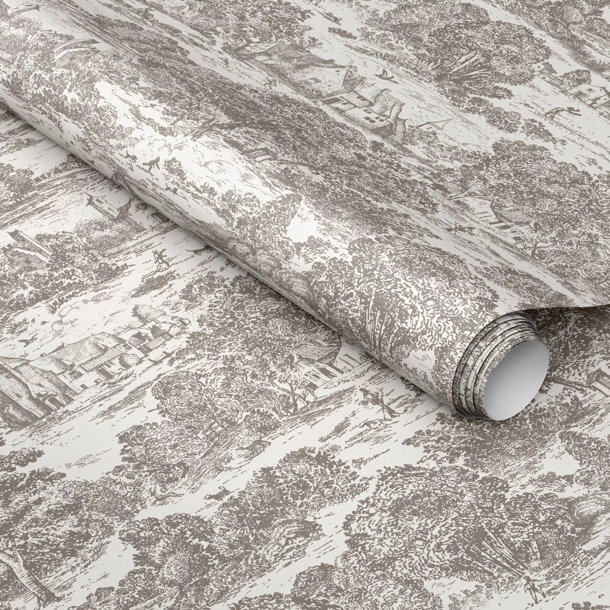 Toile Stone Gray Peel and Stick Wallpaper - Threshold\u2122 | Target