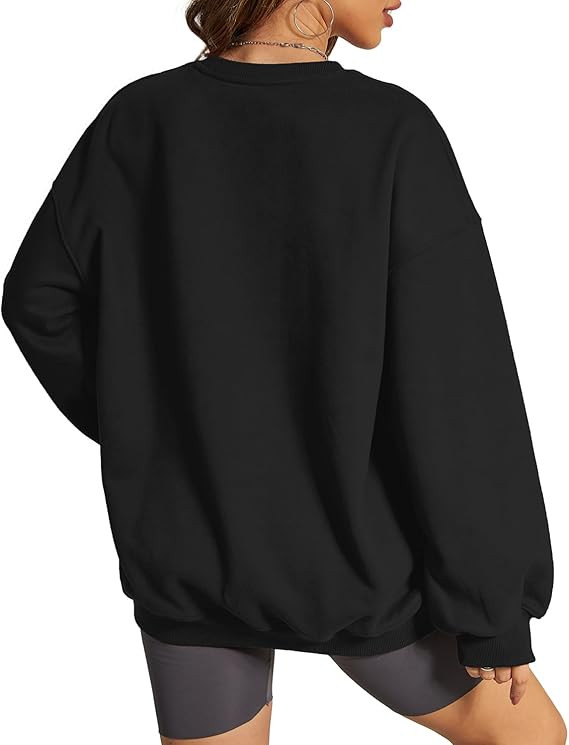 Cloud Oversized Sweatshirt For Women Crewneck Pullover 2024 Fall Fashion Clothes Crew Neck Hoodie... | Amazon (US)