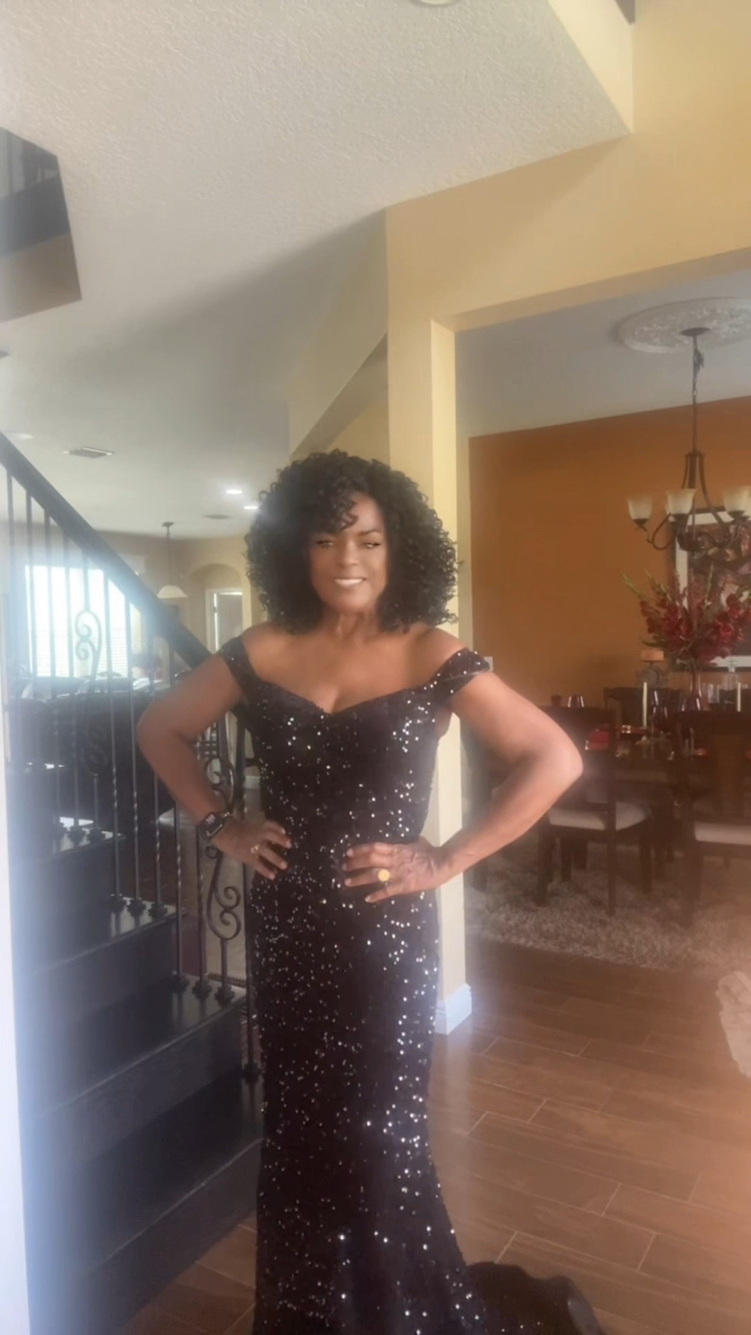… when your perfect dress arrives at the very last moment 💋.. Cinderella is going to the Ball 🎊 no pumpkins allowed 😎 #grownfolks #letsparty #LTKfind #shefancy  #fashion

#LTKdayinmylife #LTKootd #LTKOver40