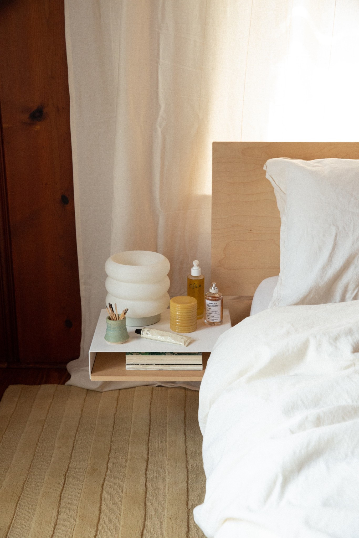bedroom side table set up #bedroom #sidetable #nightstand 

#LTKdayinmylife #LTKHome